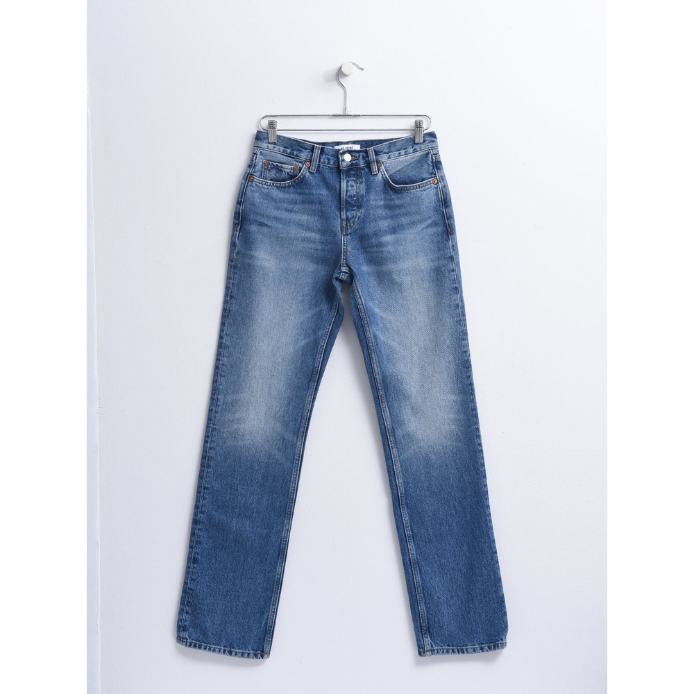 RE/DONE Easy Straight Jeans Navy Marin Speedway Size 30 NWT‎